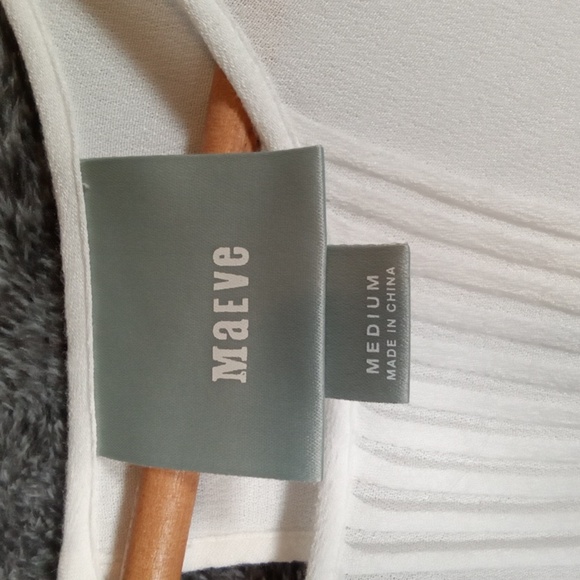 Maeve White Bell Sleeve Blouse Whimsygoth Fairy  and Tiered Design Womens Medium - Picture 3 of 10